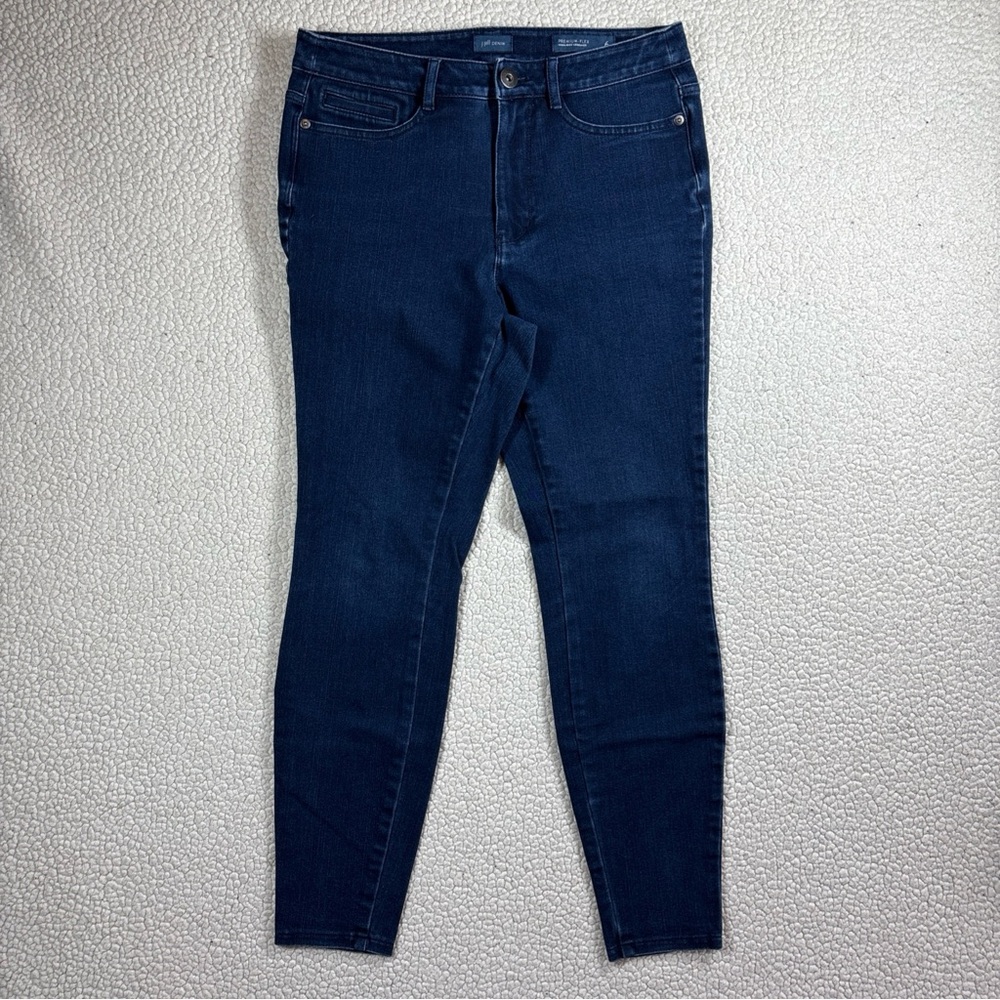 J Jill Denim Premium Flex High Rise Jegging Women Size 6 Dark Wash Stretch Jeans